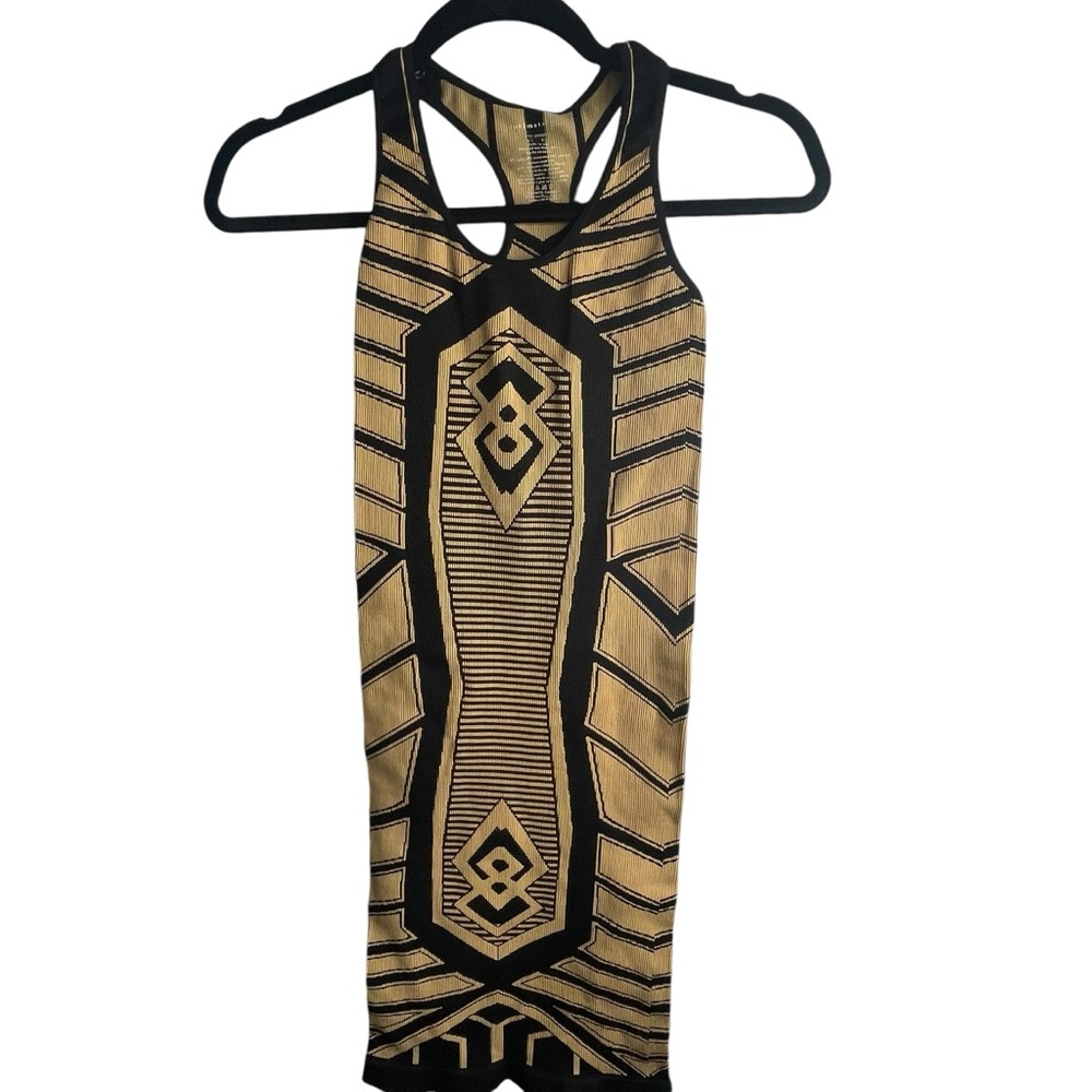 Free People Art Deco Bodycon Racerback Dress XS/S